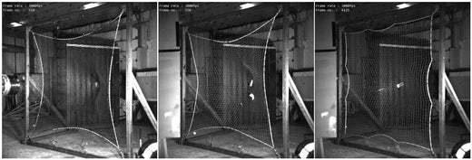 Performance of Safety Nets Under Low Velocity Impact