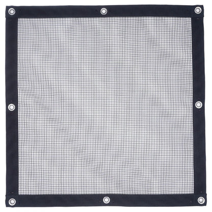 Safety Mesh Panel - Barrytex PVC - Webbing Border & Grommets