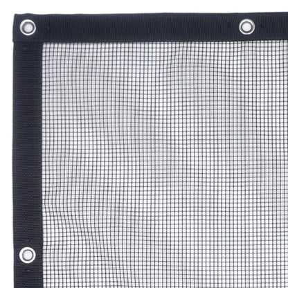 Safety Mesh Panel - Barrytex PVC - Webbing Border & Grommets