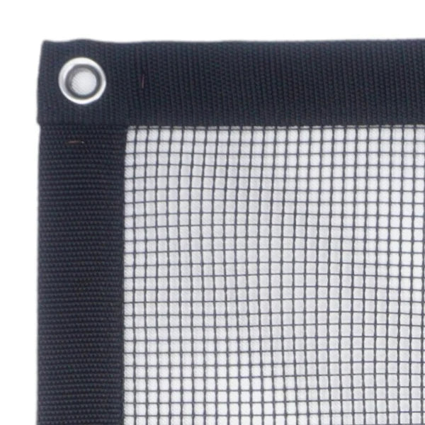 Safety Mesh Panel - Barrytex PVC - Webbing Border & Grommets