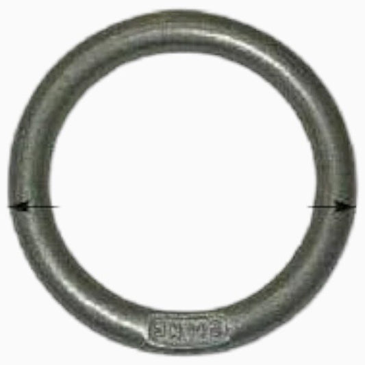 Forged Steel Ring 4 in OD.X 9/16 in