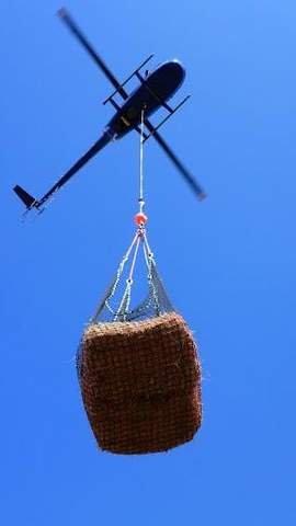 Helicopter Cargo Net - 1 500 lb WLL - Square - Model A1