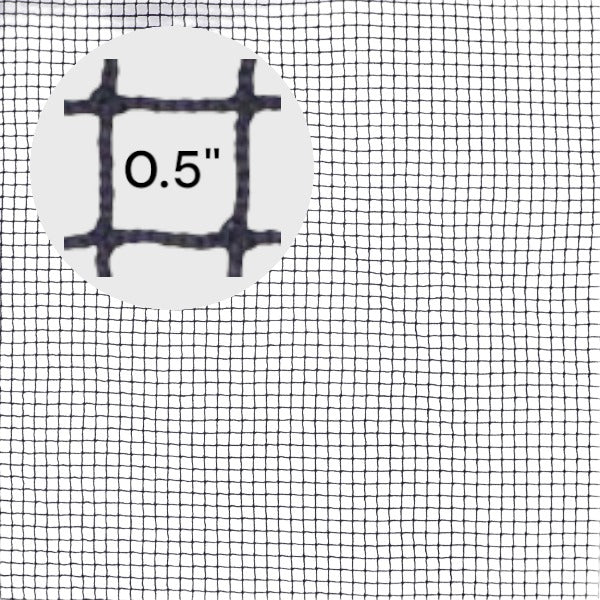 Filet de sécurité - Usage léger en nylon - 100 lbs - Bordure en sangle