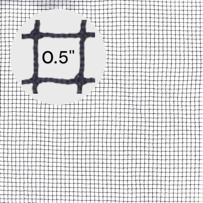 Filet de sécurité - Usage super intensif - Bordure en sangle et œillets