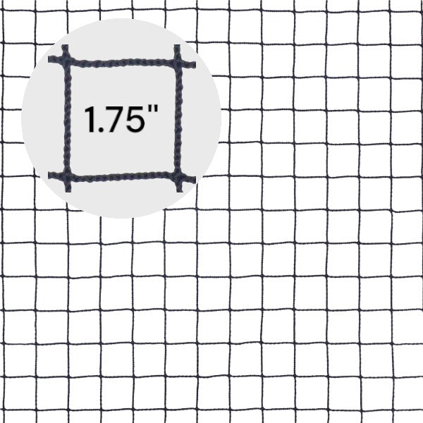 Filet de sécurité - Usage-moyen - 300 lbs - Bordure en sangle et œillets