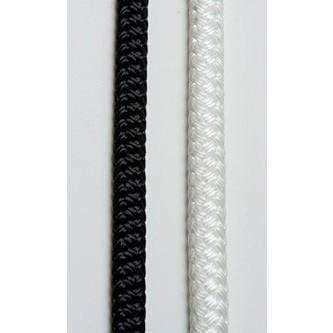 1/4 x 100 ft Premium Braid Polyester Anchor, Halter,Utility Rope Hank.  Black.