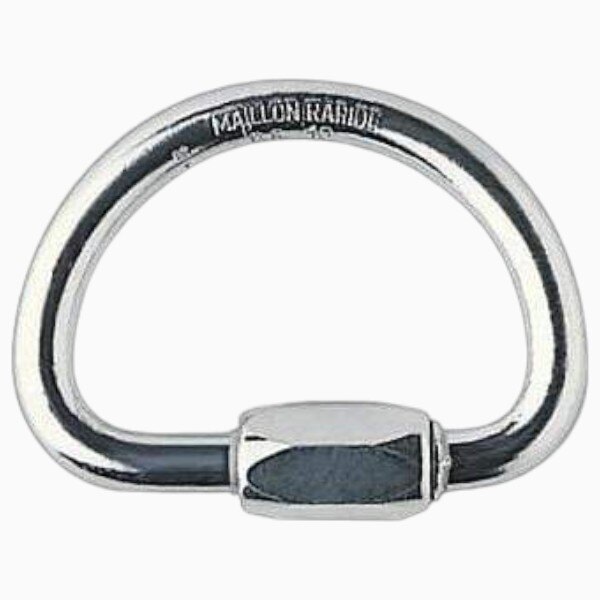 PETZL DEMI ROND MAILLON SEMI-CIRCULAIRE 10MM ALUMINIUM